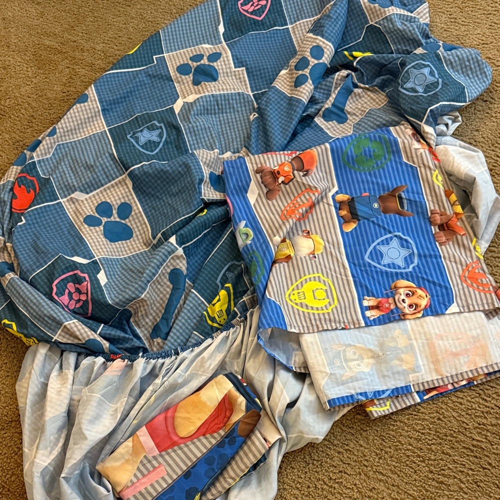 Paw Patrol Themed Bedding Set